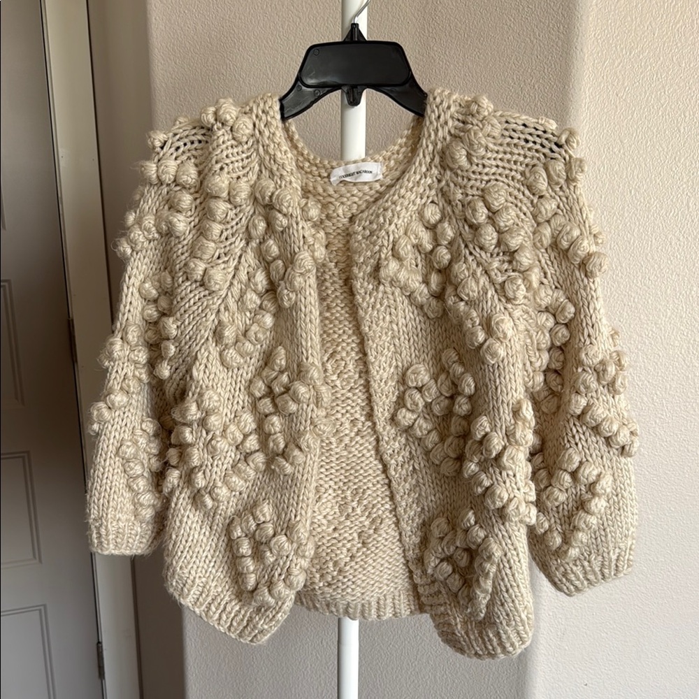 Chunky Knit Cream Sweater
